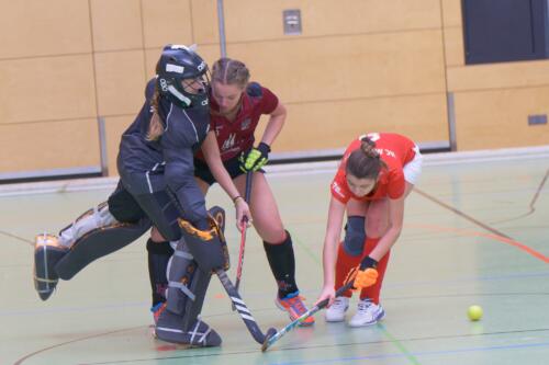 Weibliche U16 am 10.12.2023 in der Verbandsliga beim HC Markdorf - Fotos: Tim Haas